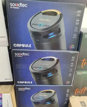 Porodo Capsule 80w RGB Sound System 3h Play Time