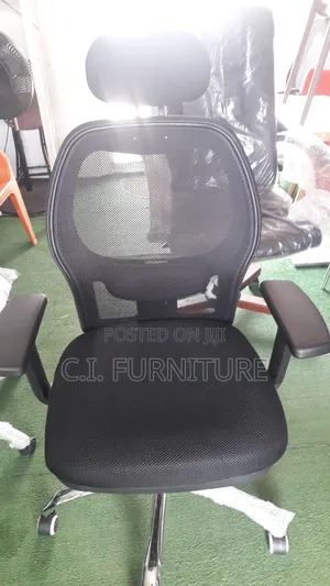 Original Executive Mesh Office Chair With Head Rest and Back