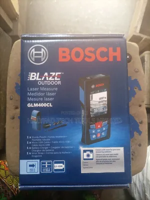 120m Bosch Blaze Glm400cl Outdoor Laser Measure With Camera