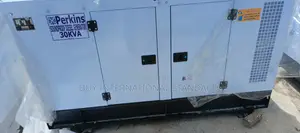 Generator With Steel Enclosure - Perkins 30kva - 24kw Power
