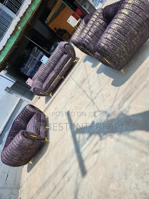 Executive Seven Seaters Padded Sofa Chairs.