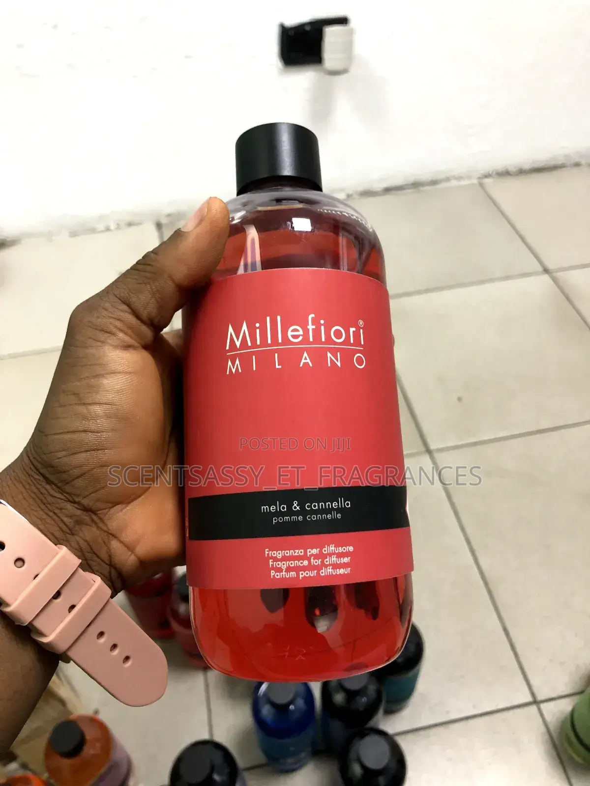 Millefiori Refill 500ml Exclud Nero, Grape Casis, Purple Vol for 85000