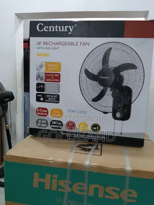 Perfect for Tropical Heat – Century 18" Fan With Led