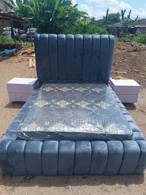 Quality 4.5x6ft Padded Bedframe