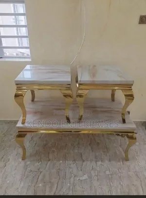 Animal Leg Center Table Marble With 2 in 1 Side Stool
