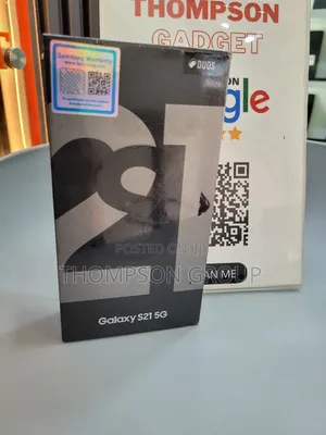 New Samsung Galaxy S21 5G 128 GB Black