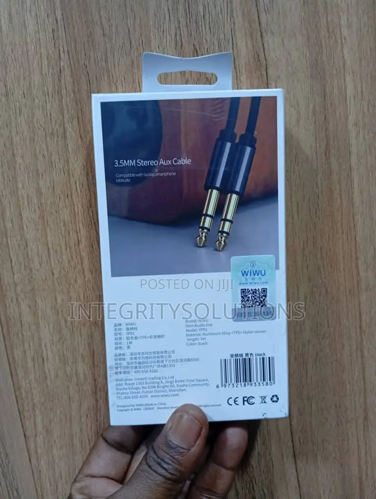 3.5mm Stereo Aux Cable