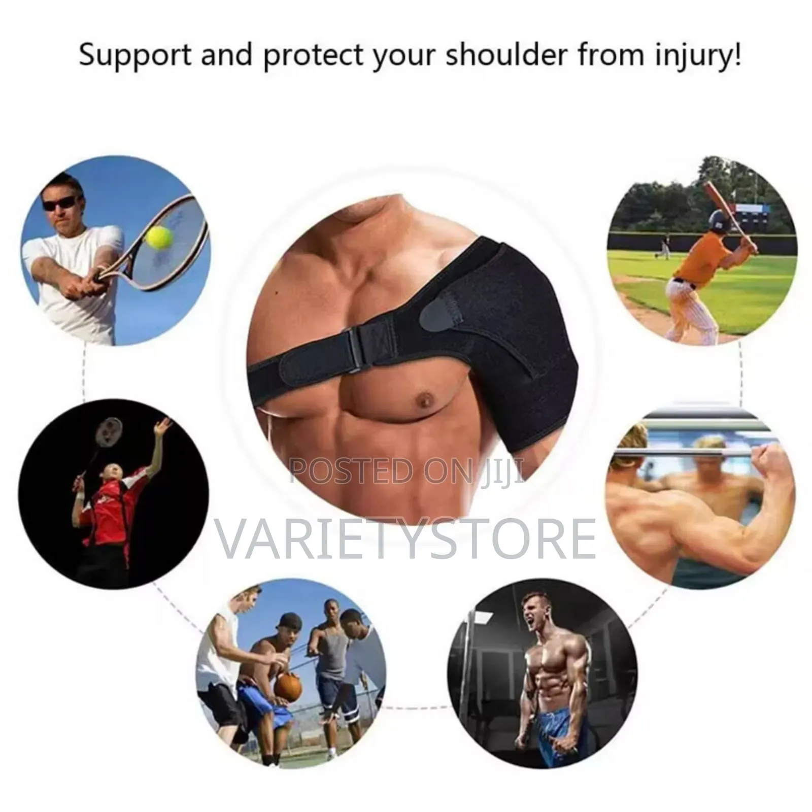 Adjustable Shoulder Support Brace