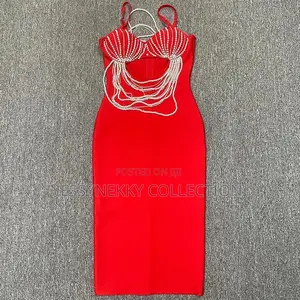 Quality Luxurious Bandage Gown, With Dazzling Beads