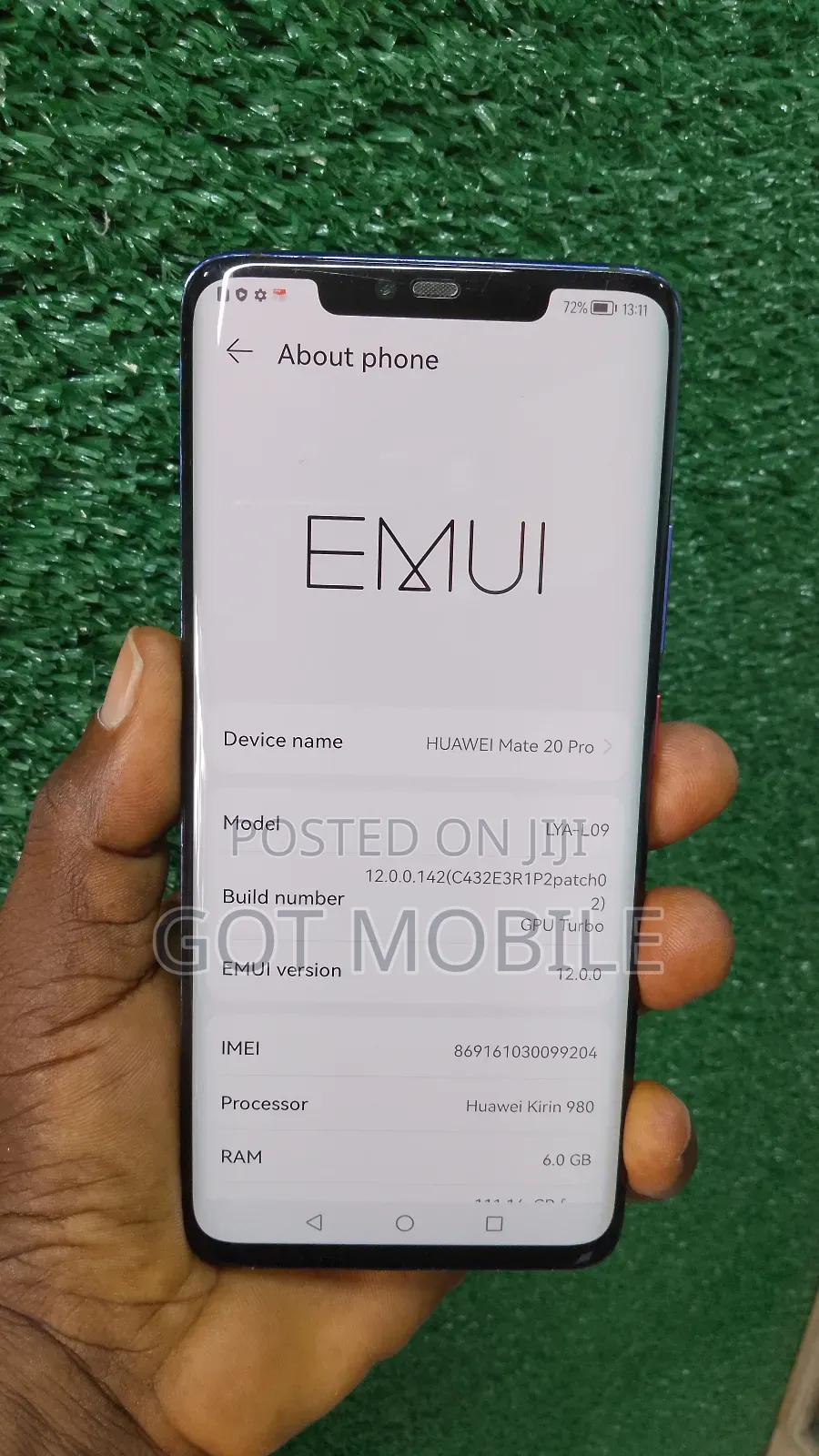 Huawei Mate 20 Pro 128 GB Blue