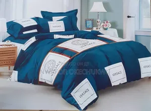 Uk Pure Cotton Multicolour Bedsheet Complete Set 6by6