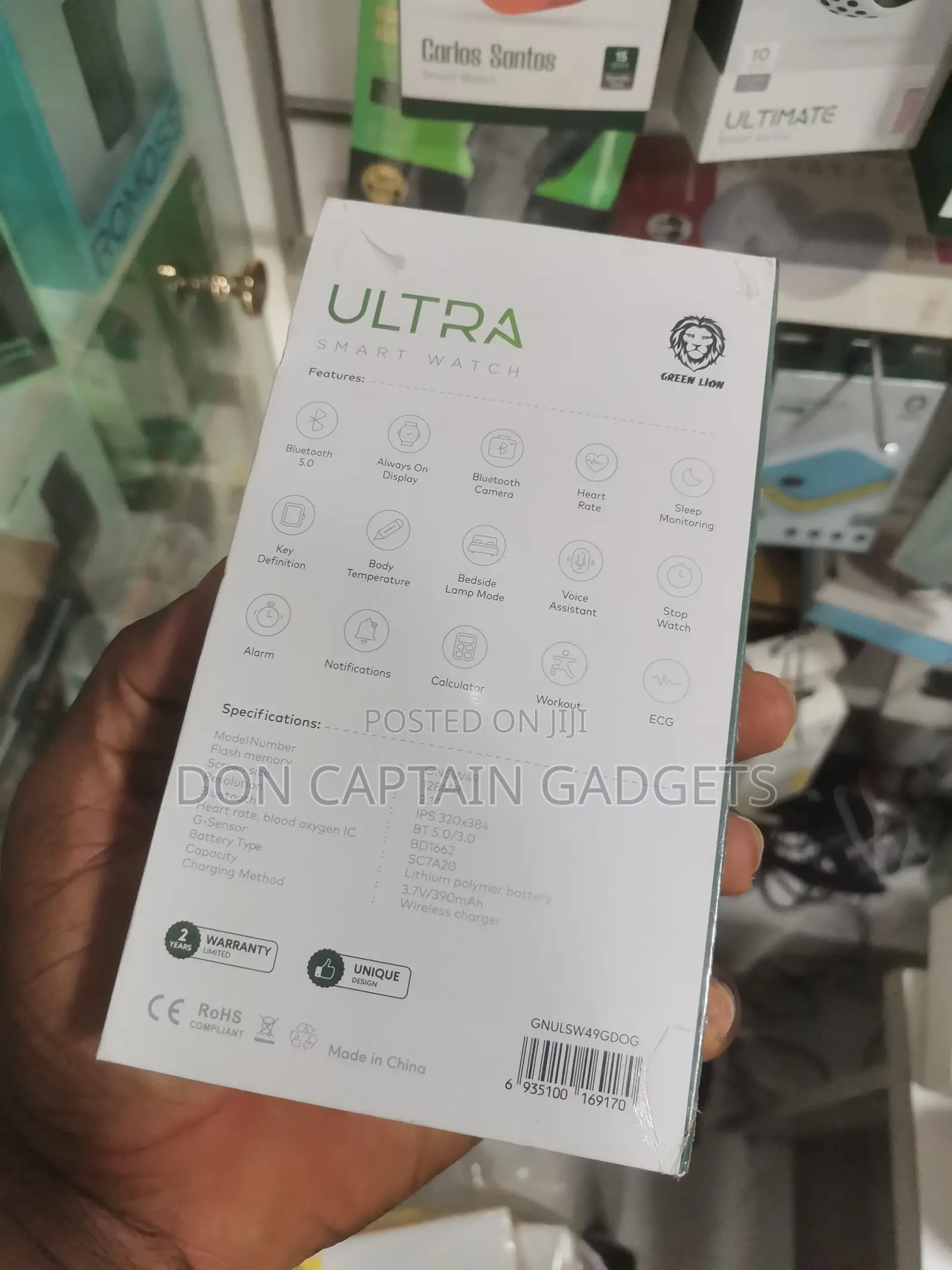 Green Lion Smart Watch ( Ultra )
