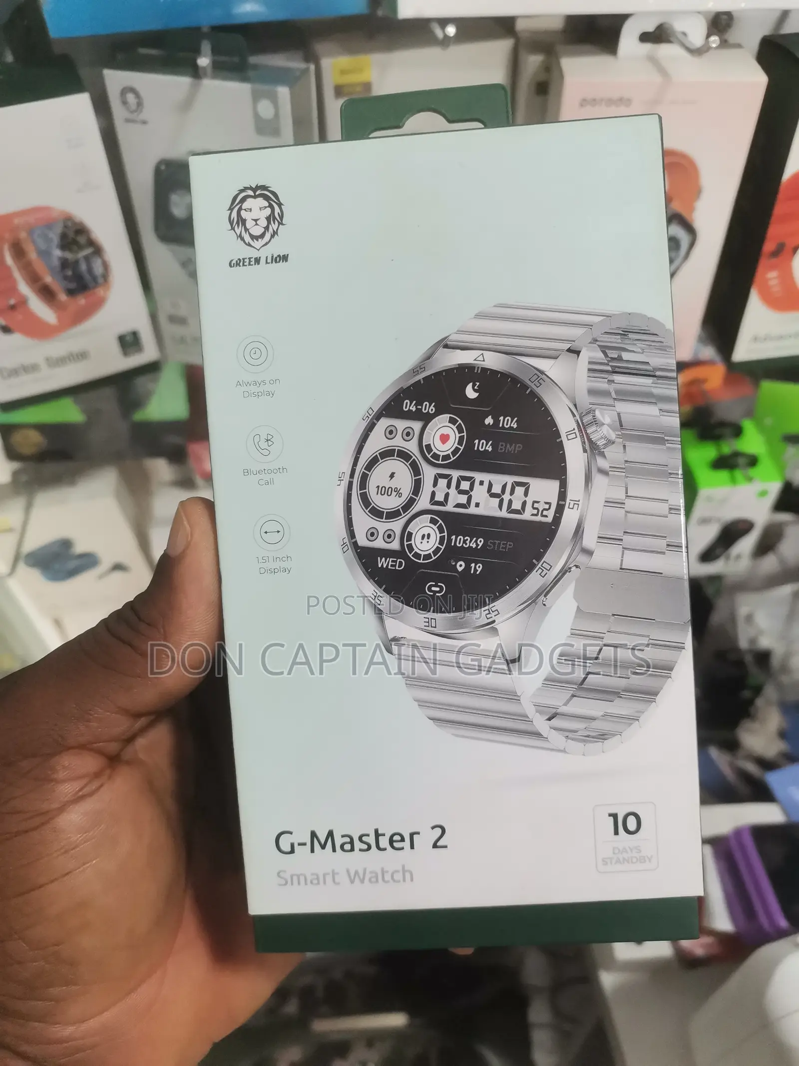 Green Lion Smart Watch ( G Master 2 )