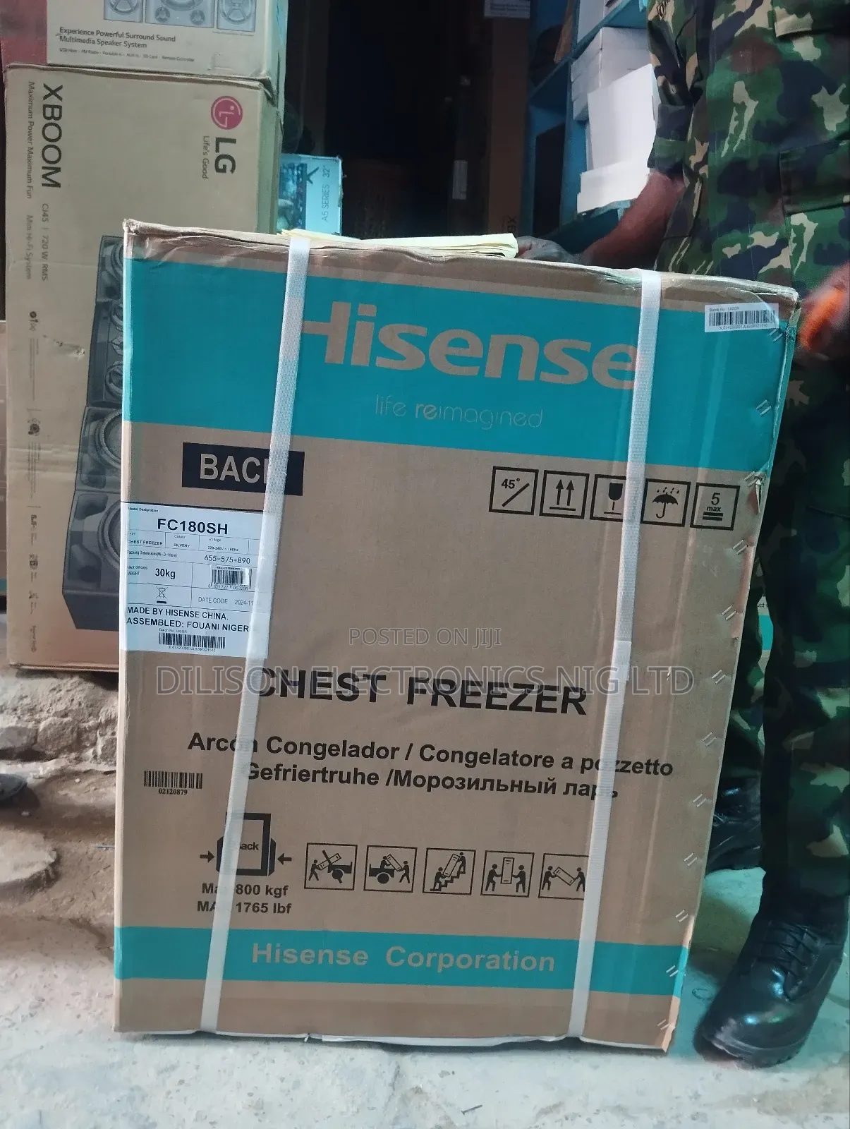 Hisense Chest Freezer 154l