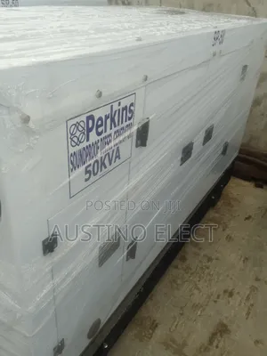Complete" 50kva Soundproof Perkins Generator