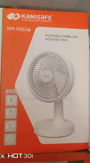 Portable Rechargeable Rotated Fan