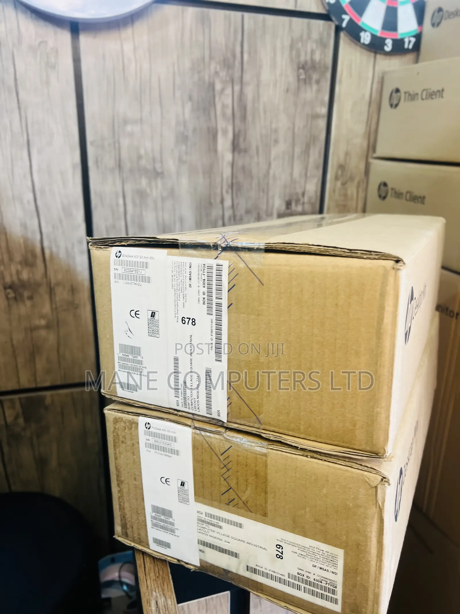 New Desktop Computer HP EliteDesk 800 8GB Intel Core I5 SSD 256GB