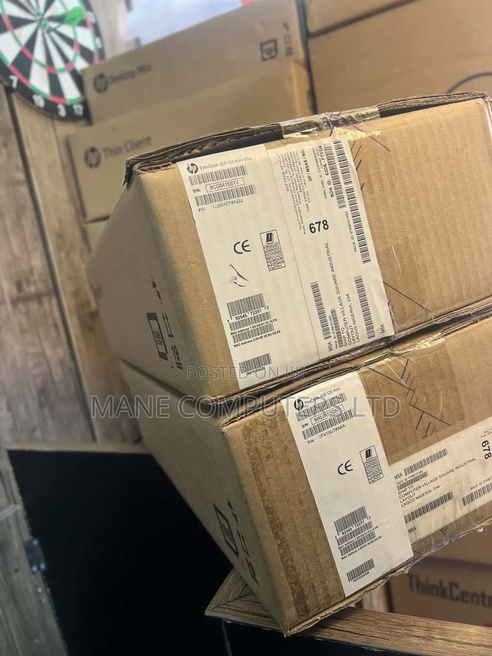 New Desktop Computer HP EliteDesk 800 8GB Intel Core I5 SSD 256GB