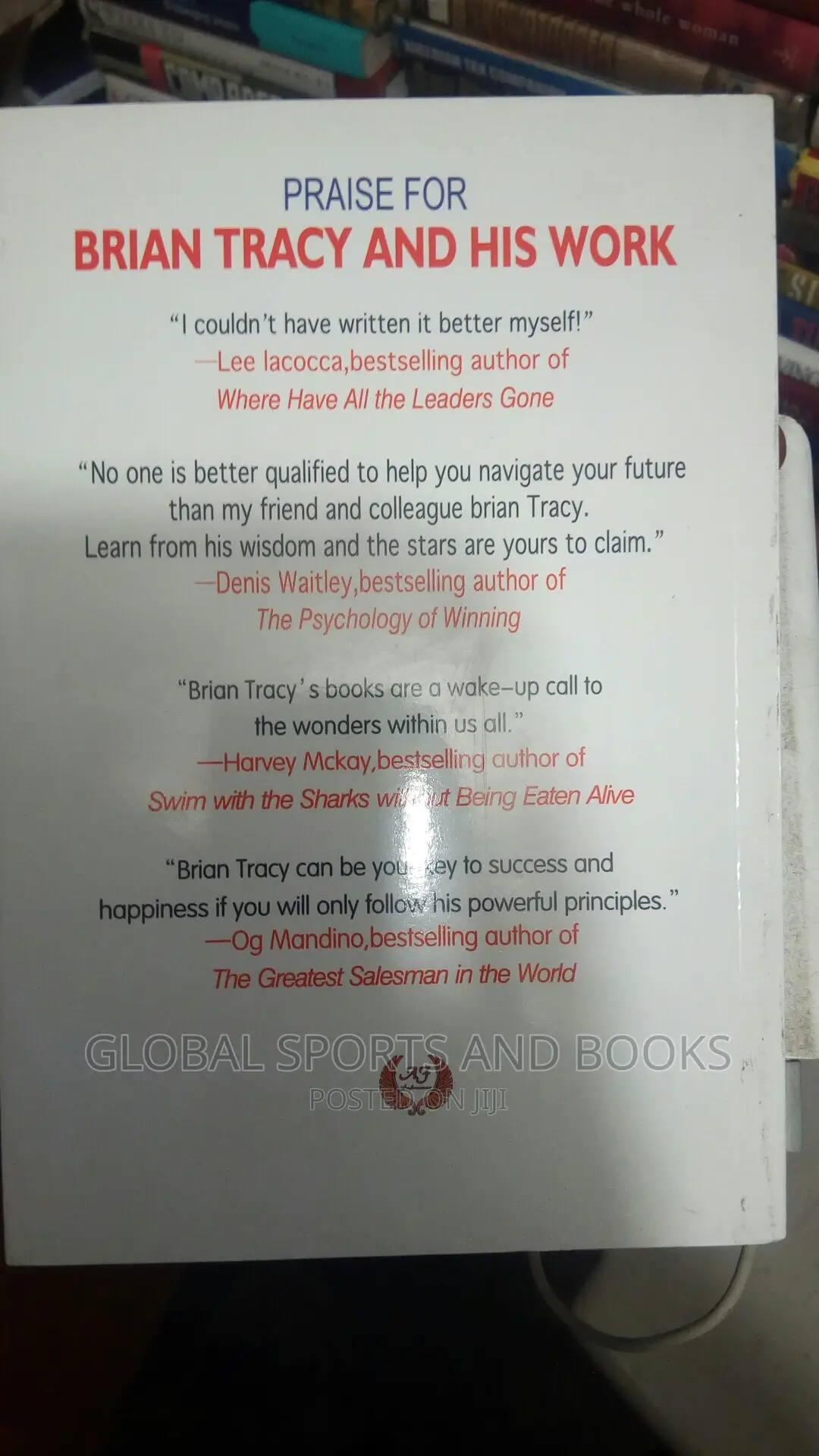 No Excuse By Brian Tracy