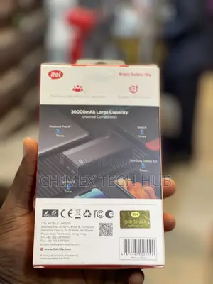 Itel Powerpulse 30000mah Power Bank