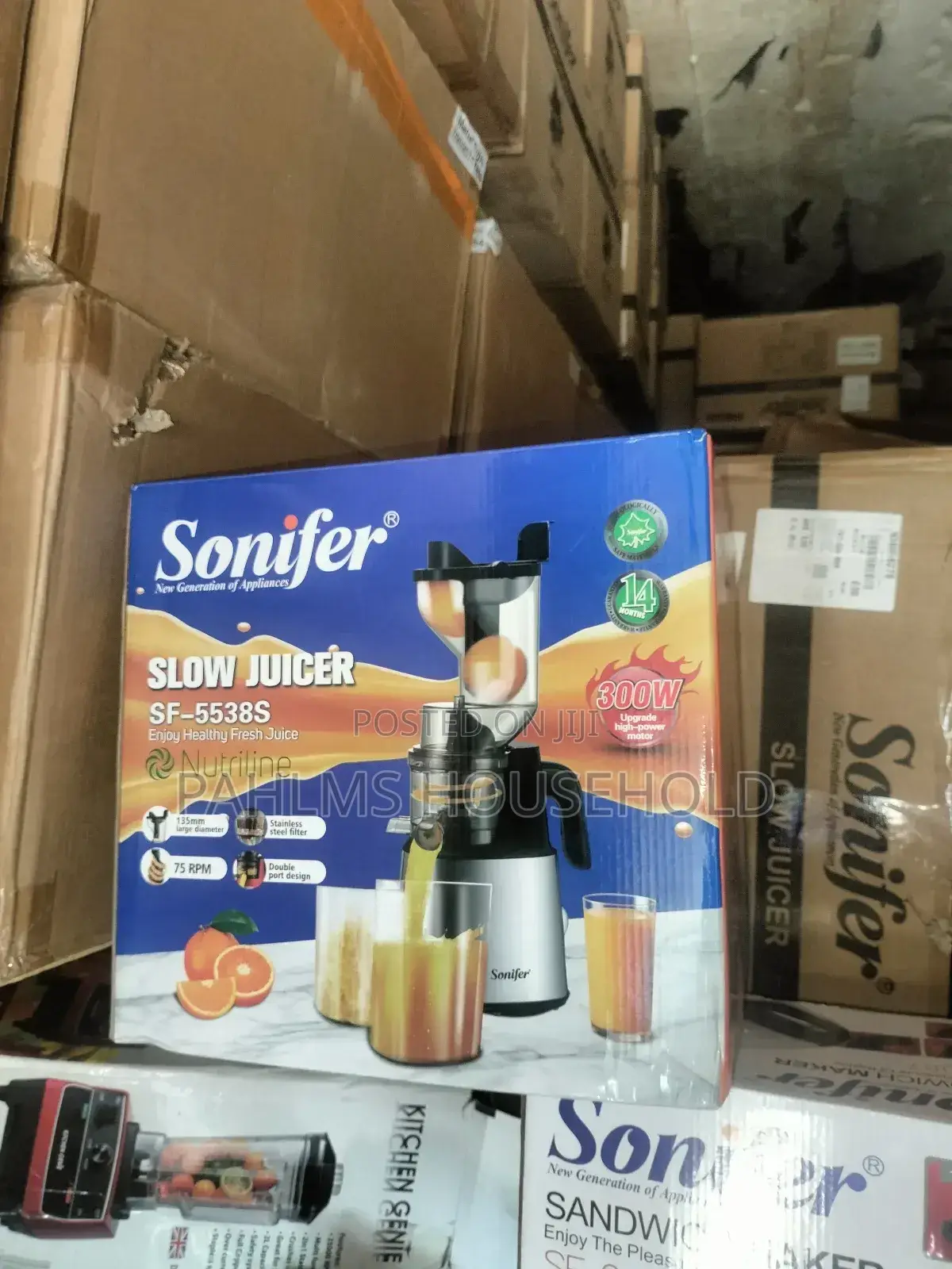 Sonifer Masticating Juice Extractor