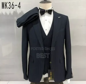 Luxury Men's Stripes Suits
