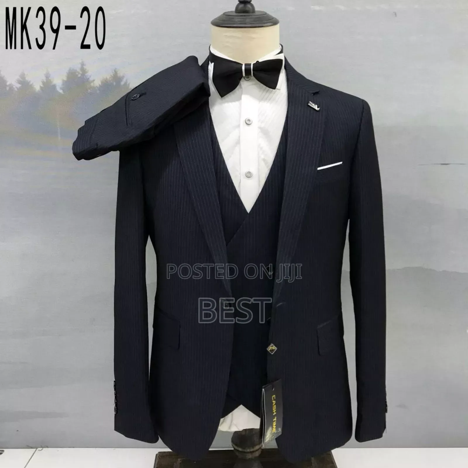 Luxury Men's Stripes Suits