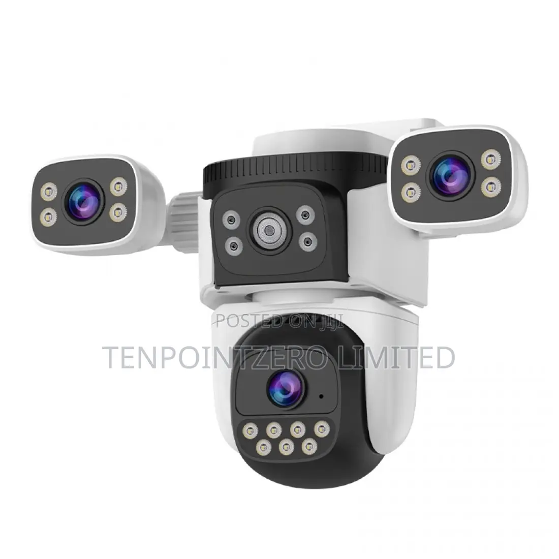 3-Lens 4g Sim Solar Battery Camera (360 View)