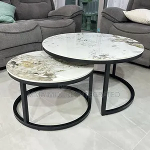 2in1 Marble Top Center Table