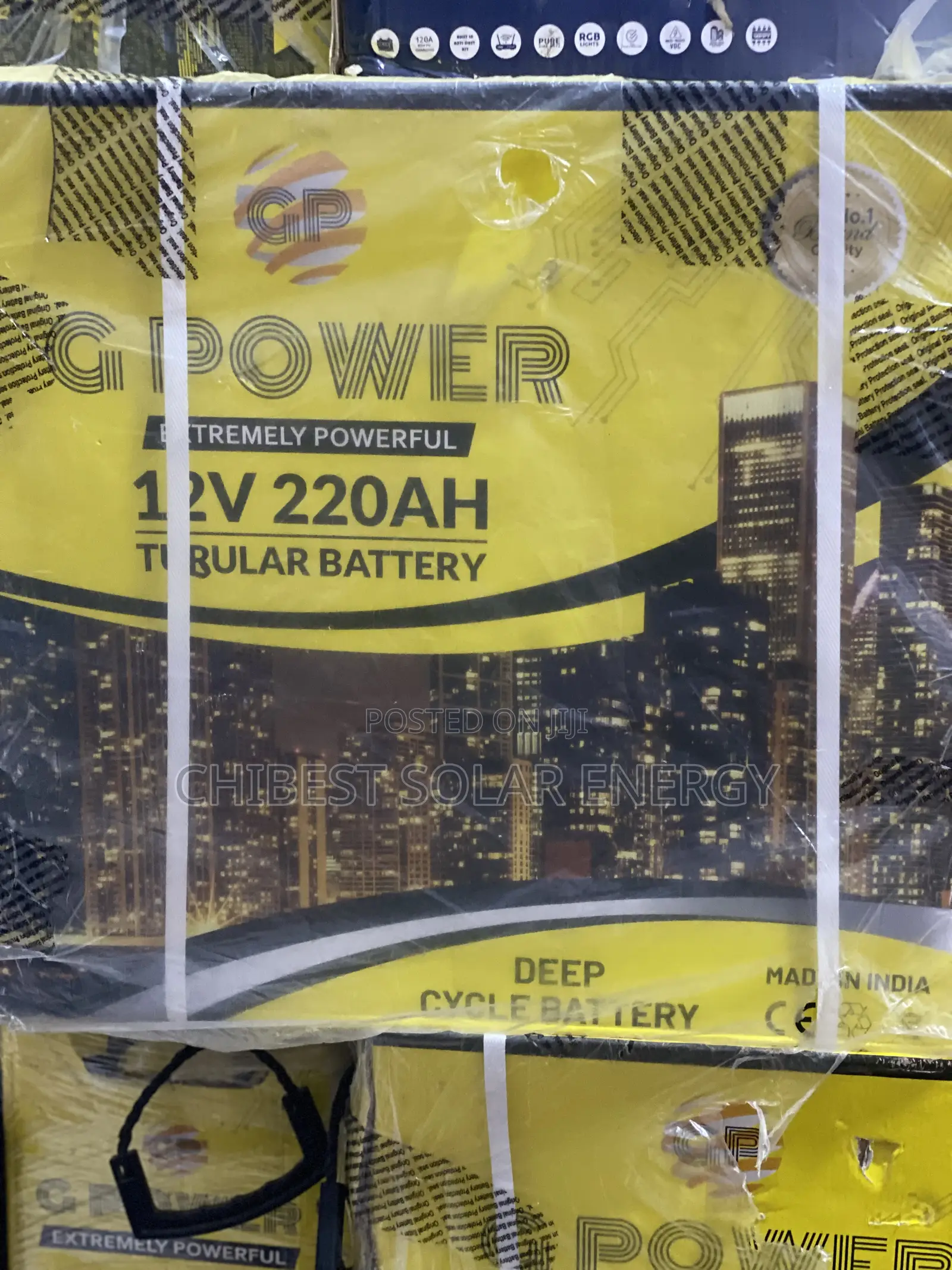 220ah G Power Tubular Battery