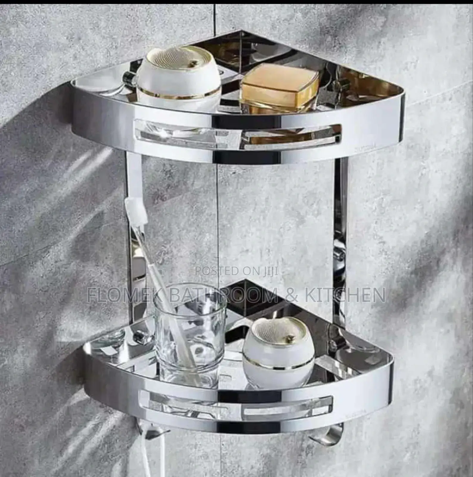 2 Tier Bathroom Racks