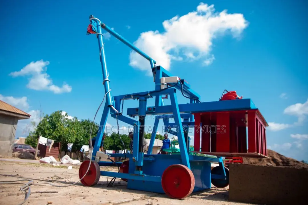 Mobile Block Moulding Machine
