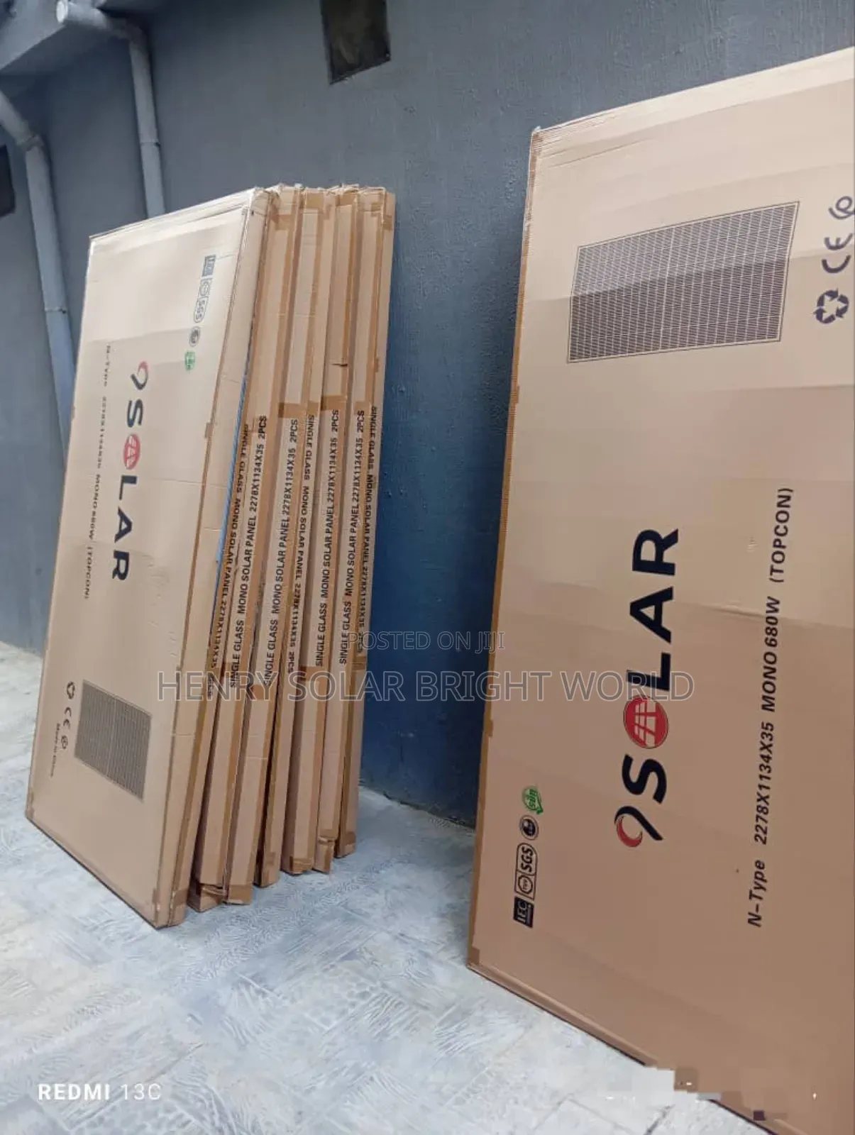 9solar 680w Mono Solar Panel