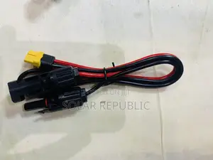Photo - Xt60 4mm Power Station Solar Cable Ecoflow