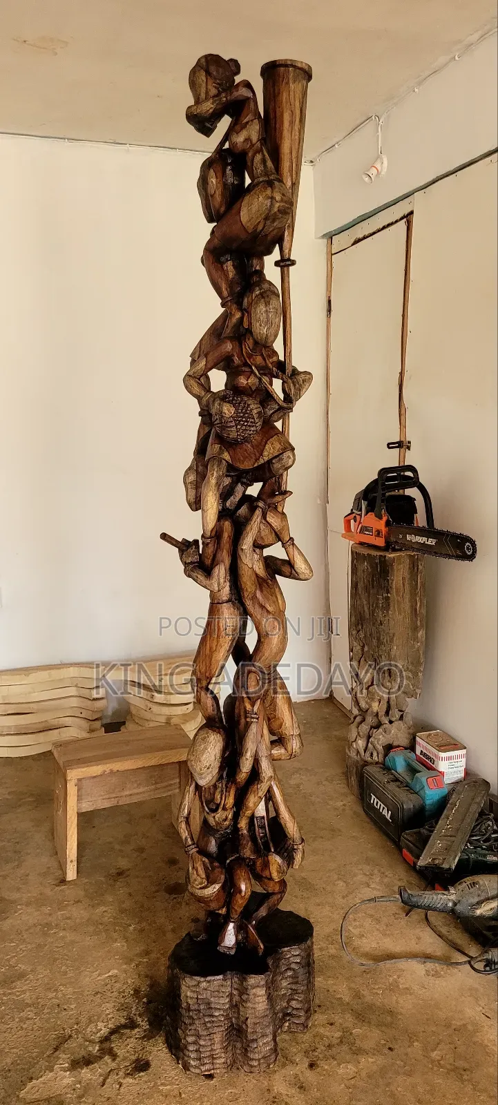 Wood Sculpture Artwork