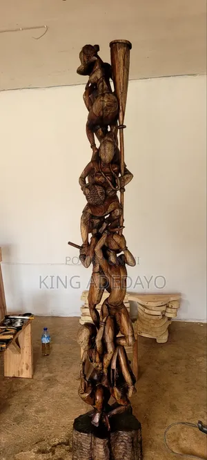 Wood Sculpture Artwork