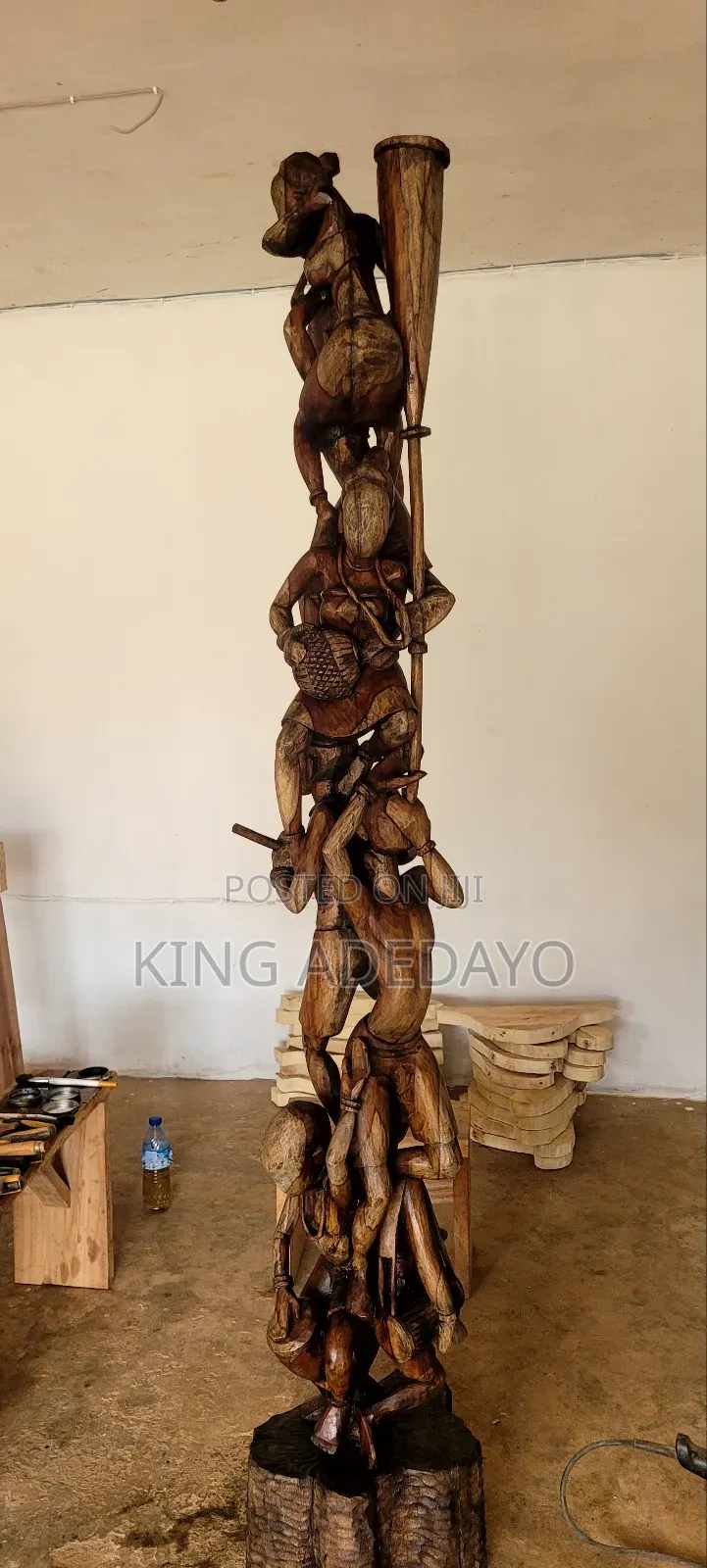 Wood Sculpture Artwork