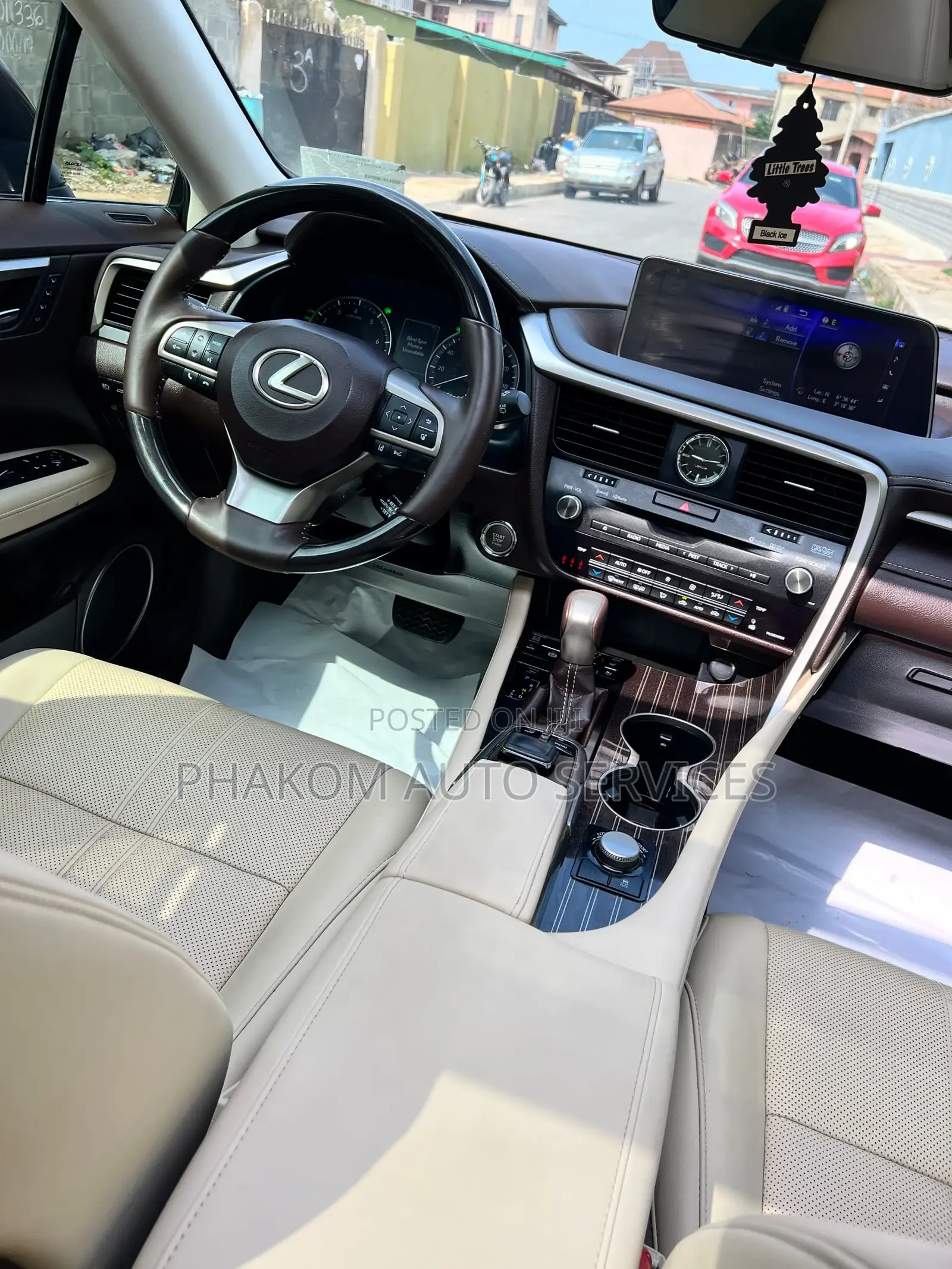 Lexus RX 350 2017 Brown