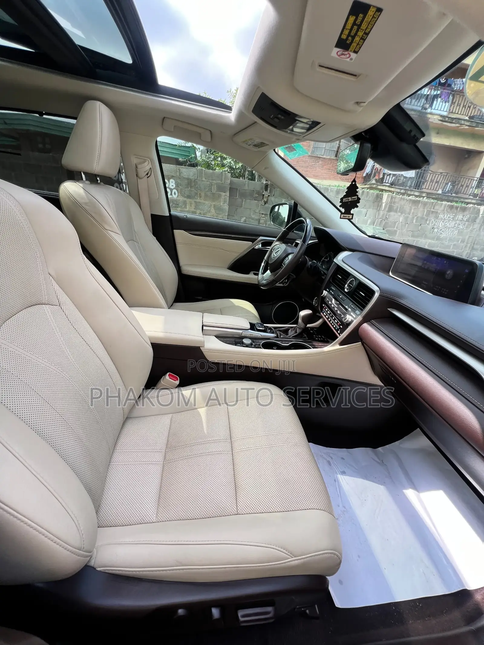 Lexus RX 350 2017 Brown
