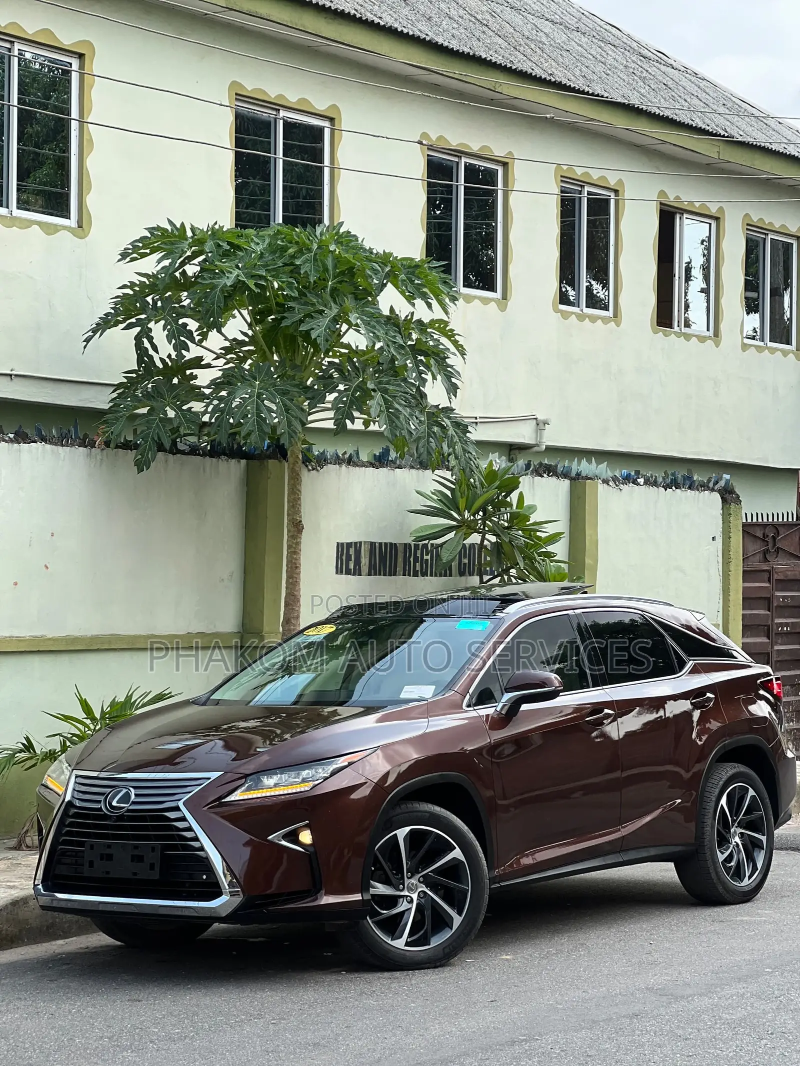 Lexus RX 350 2017 Brown