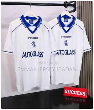 Retro Jersey - Chelsea 1998/1999 Away - Top Quality in Ibadan