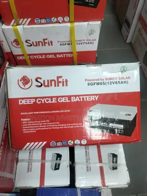 65ah 12v Sunfit Batteries