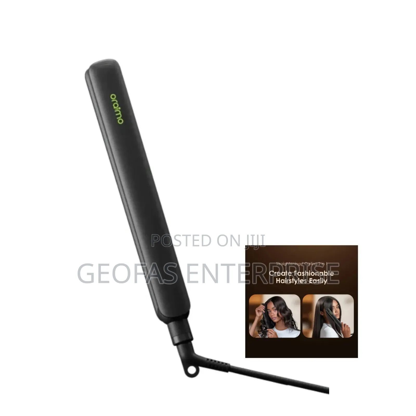 Oraimo Sleekline 2-in-1 Hair Styler