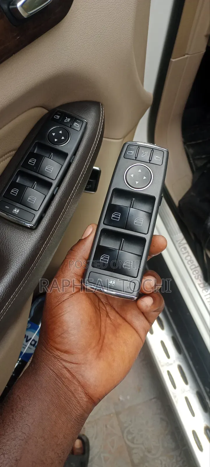 Ml 350 2008 to 2016 Window Switch Control Bottom