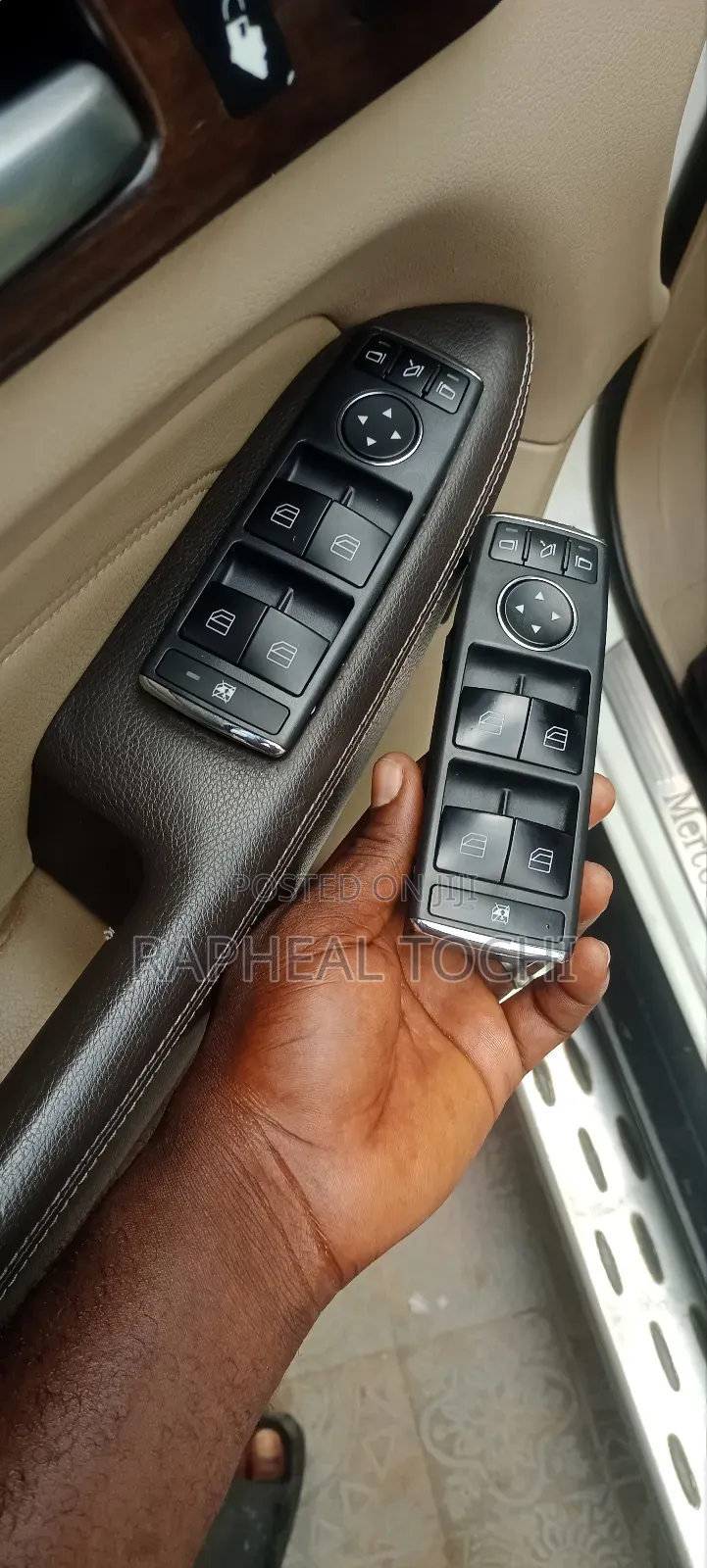 Ml 350 2008 to 2016 Window Switch Control Bottom
