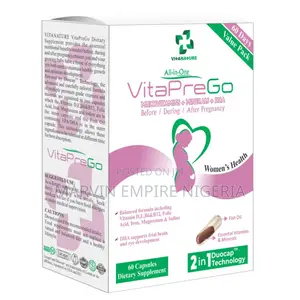 Kedi Vitaprego Dietary Supplement Capsules_ 60 Caps