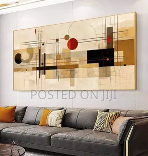 Multicolor Abstract Painting Canvas Prints