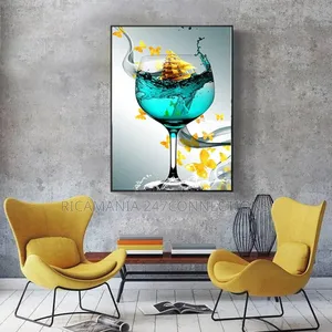 A Glass of Wine Mixture With Water