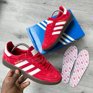 *Adidas Originals Handball Spezial “Red” Sneakers