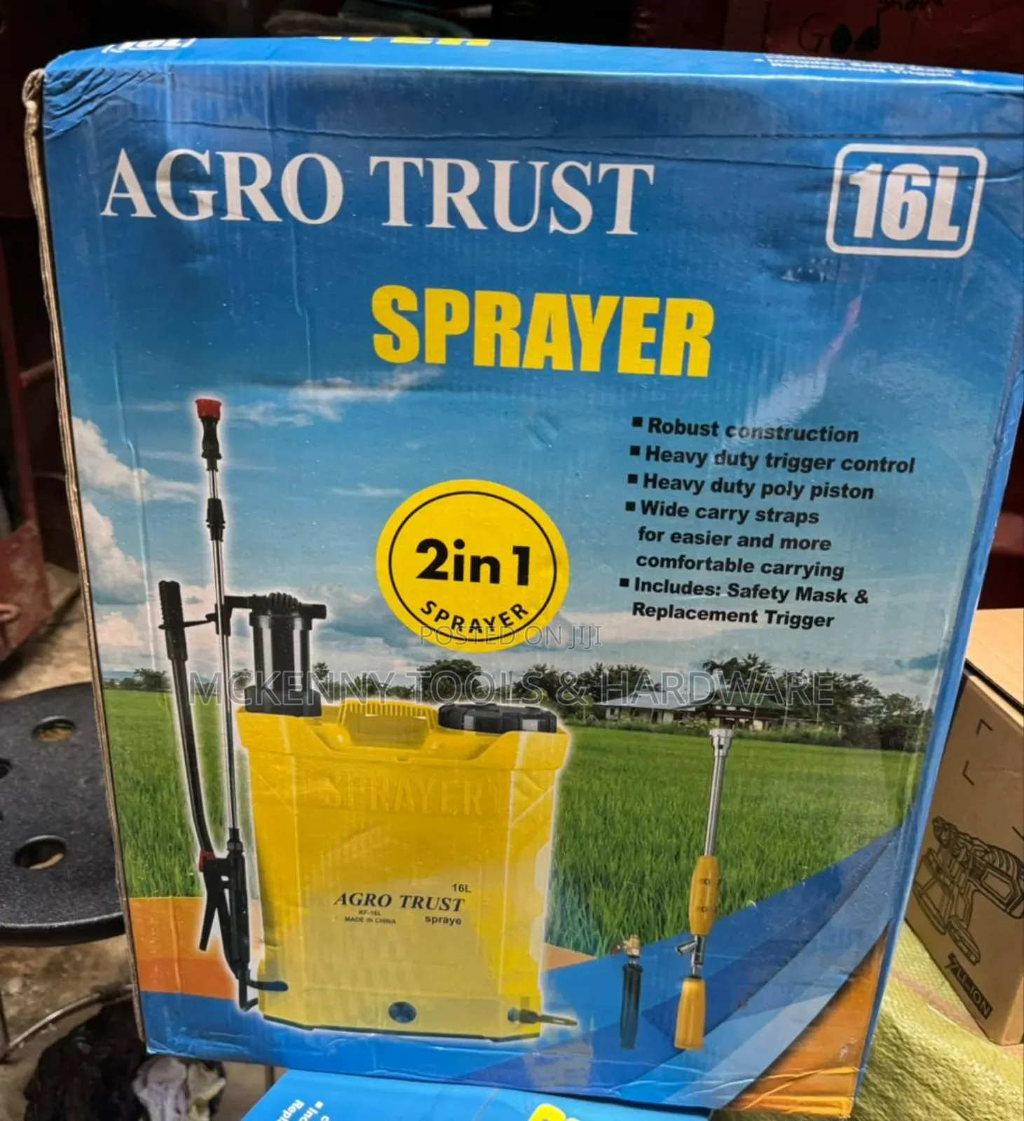Agro Trust
16 L Sprayer
2in1 Sprayer
Robust